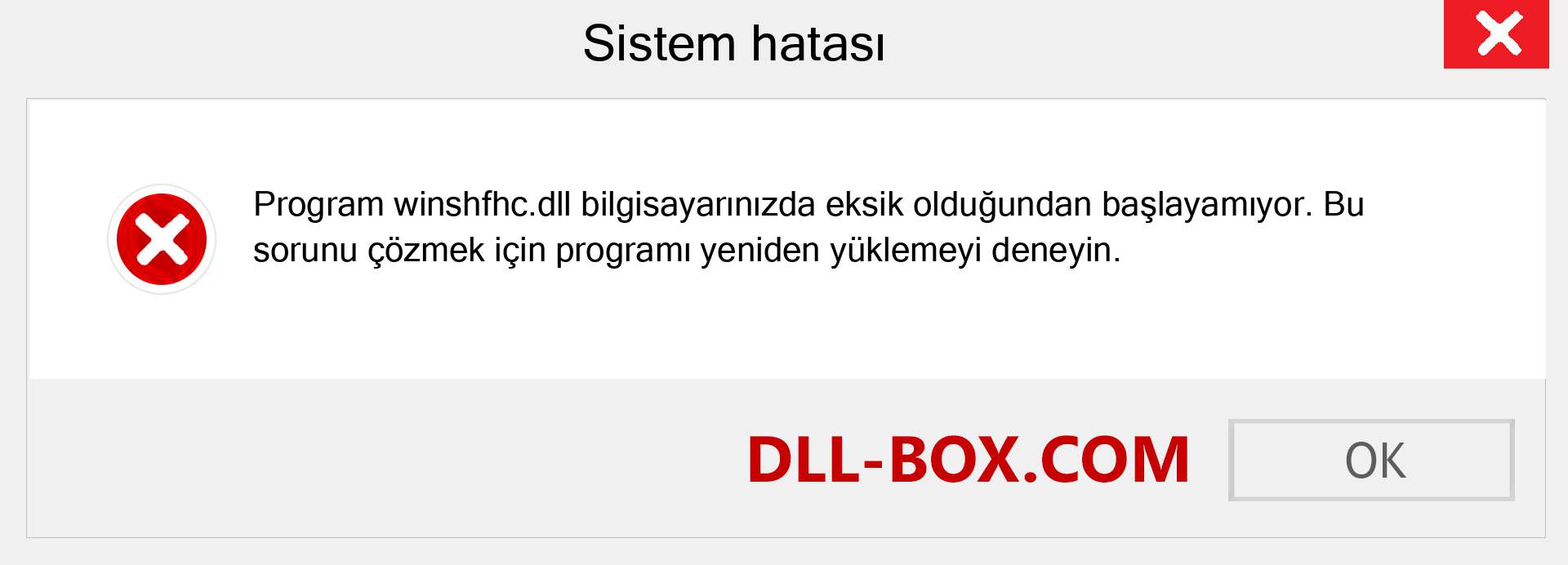 winshfhc.dll dosyası eksik mi? Windows 7, 8, 10 için İndirin - Windows'ta winshfhc dll Eksik Hatasını Düzeltin, fotoğraflar, resimler